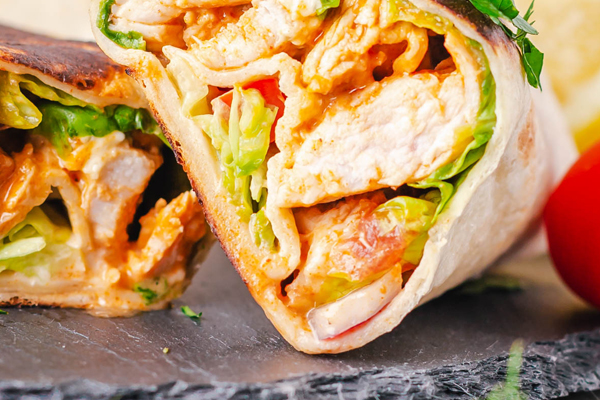 Fresh wraps at NY Pizza Leominster MA