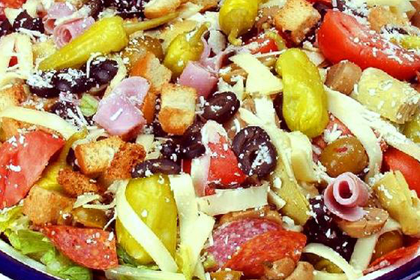 Greek salad and fresh salads from NY Pizza Leominster MA